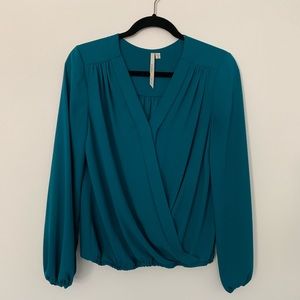 Blue blouse. Size S